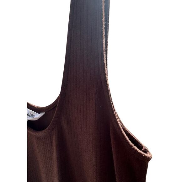 Steve Madden “Becca” chocolate brown tank mini dress size small. - Picture 5 of 9